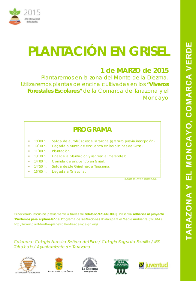 CARTEL plantacion GRISEL