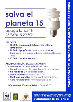 2015 grisel CARTEL SALVEMOS EL PLANETA 15 p