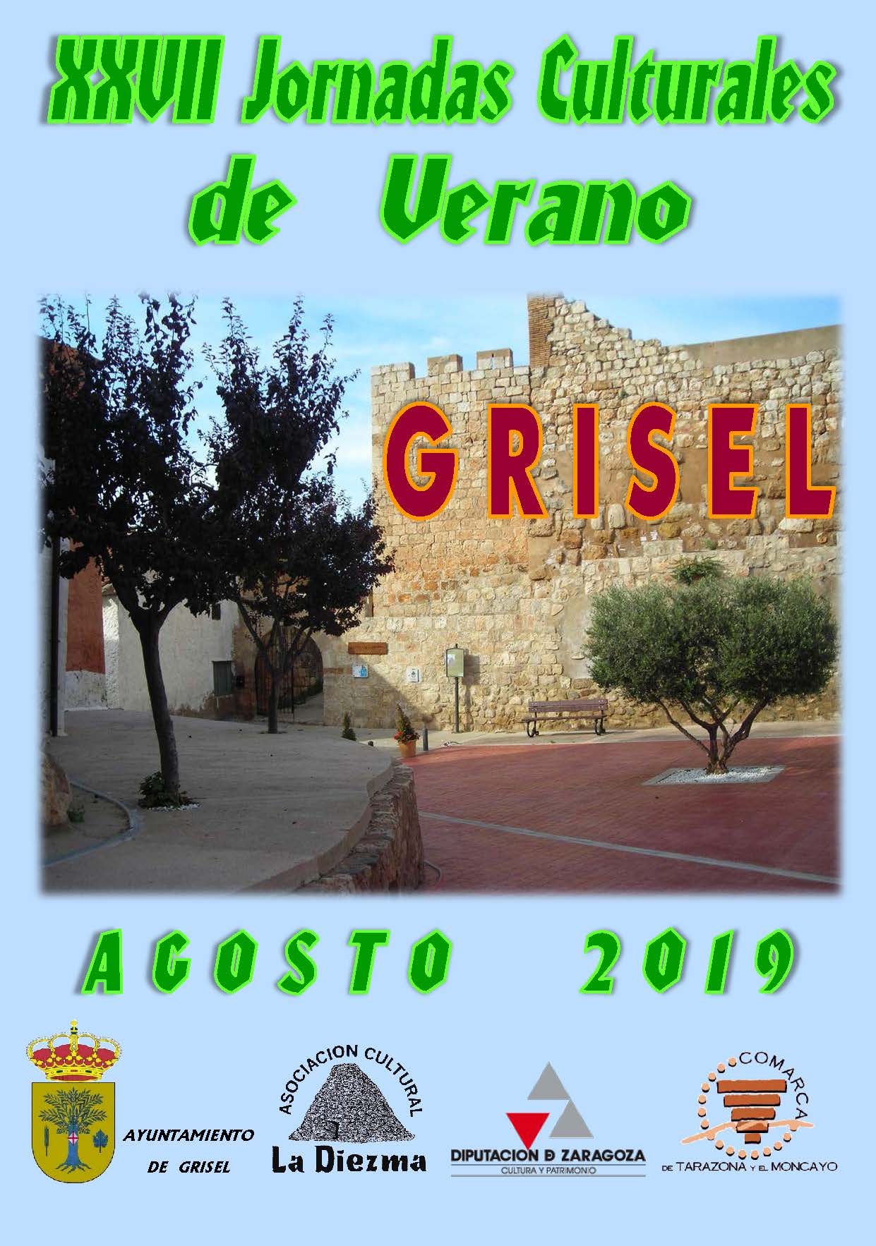 PortadaXXVII JornadasCulturalesGrisel