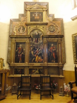 RETABLO DEL ALTAR MAYOR (Foto: Manuel Lozano)